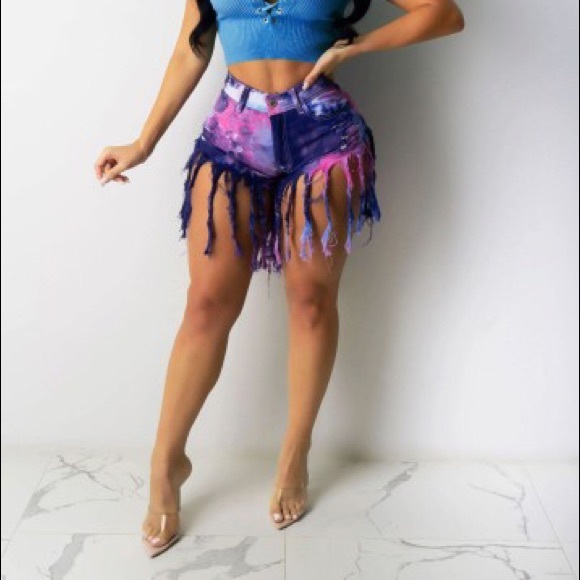 Short tie dye - Picture 2 of 2